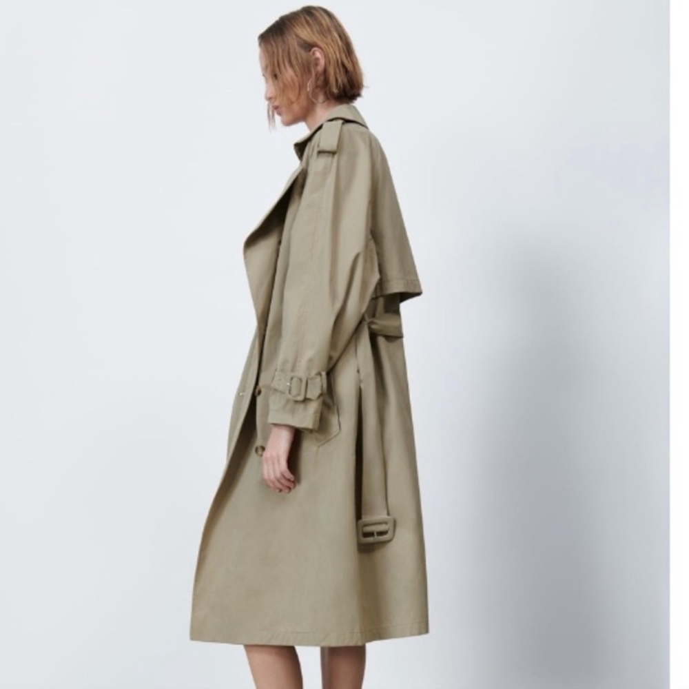 ZARA Belted Trench Coat (NEW)